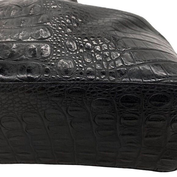 Brahmin Renata Croco Leather Tote Bag New - Picture 11 of 16